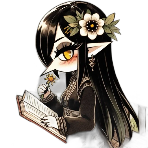 staff, fantasy art, anime, cartoon transparent PNG cut-out