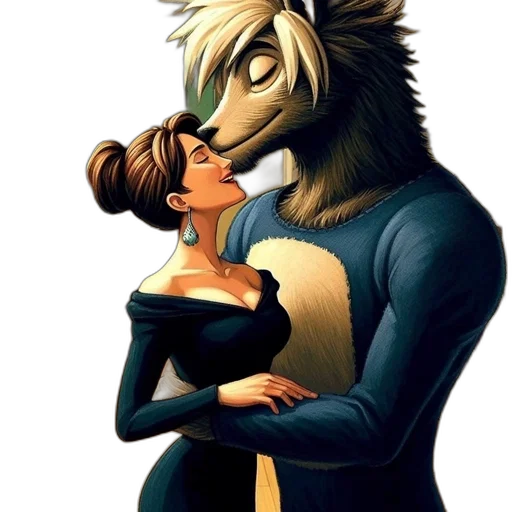 mask, animal, concept art, cartoon transparent PNG cut-out