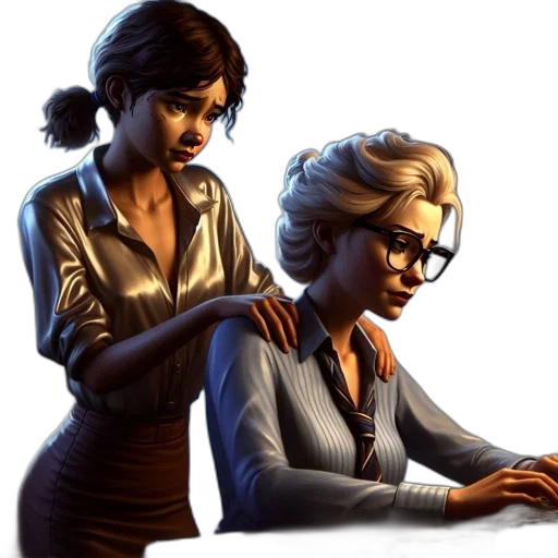 staff, concept art, comic book art, pixel art transparent PNG cut-out
