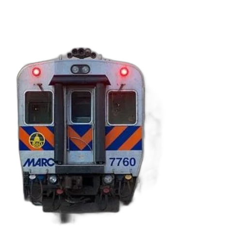 3d render, photorealistic, marco, train transparent PNG cut-out