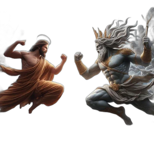 concept art, fantasy art, comic book art, 3d render transparent PNG cut-out