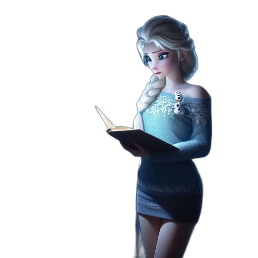 dress, robot, staff, jewelry transparent PNG cut-out