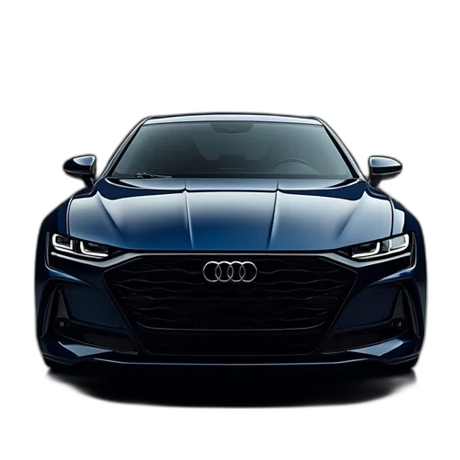 car, face, photorealistic, 3d render transparent PNG cut-out