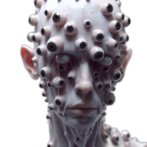 robot, face, creature, mask transparent PNG cut-out