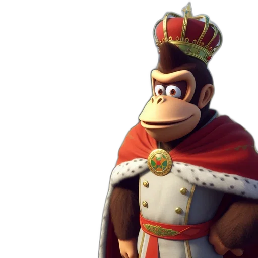 crown, animal, staff, hat transparent PNG cut-out