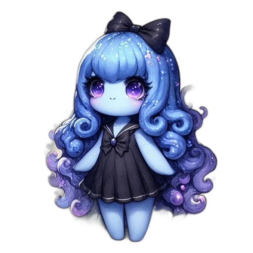 staff, creature, hair, anime transparent PNG cut-out