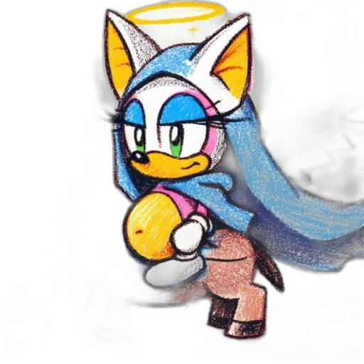 staff, hat, dress, watercolor transparent PNG cut-out