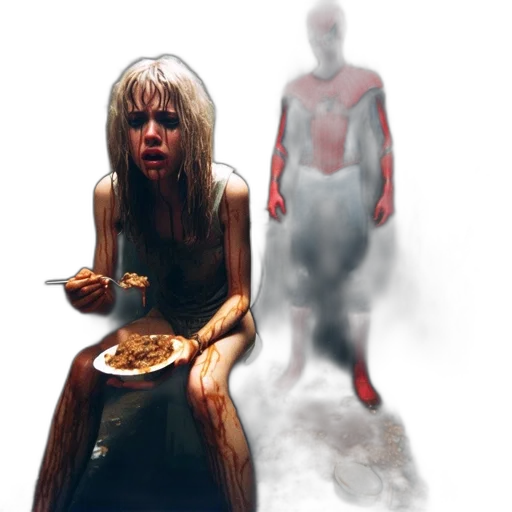 food, creature, face, concept art transparent PNG cut-out