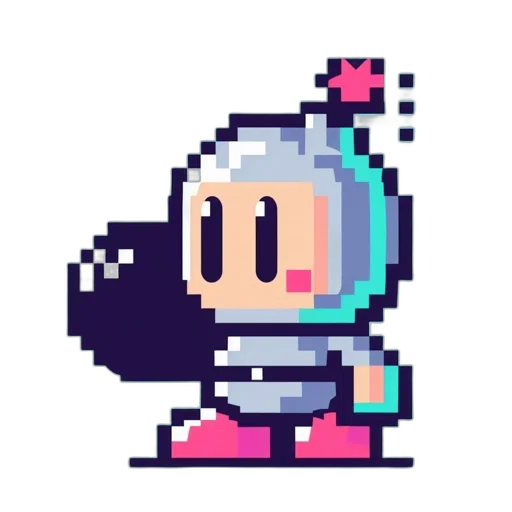 robot, staff, hat, creature transparent PNG cut-out