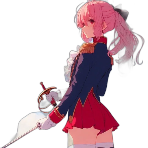 staff, weapon, sword, jacket transparent PNG cut-out