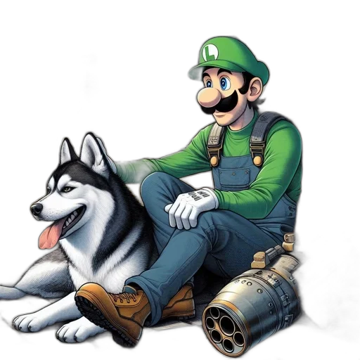 animal, creature, weapon, staff transparent PNG cut-out