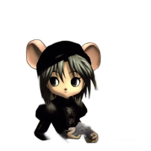 hat, animal, creature, staff transparent PNG cut-out