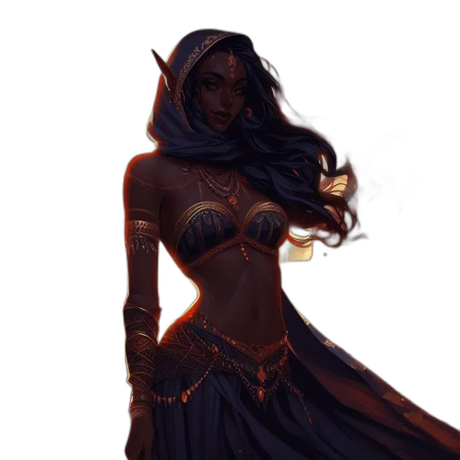 fantasy art, concept art, comic book art, pixel art transparent PNG cut-out