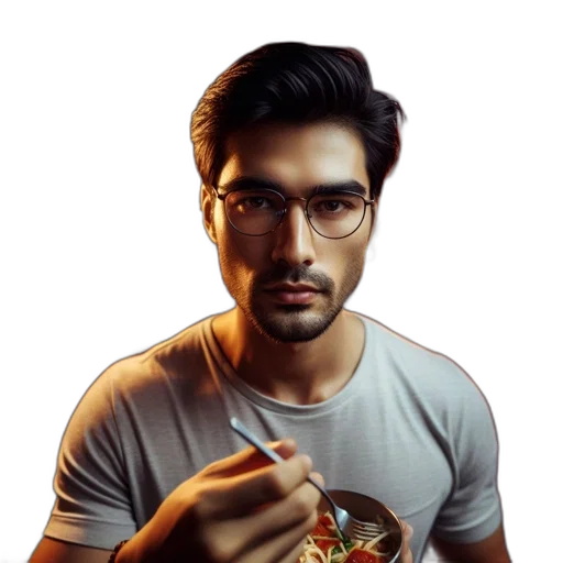 food, face, staff, weapon transparent PNG cut-out