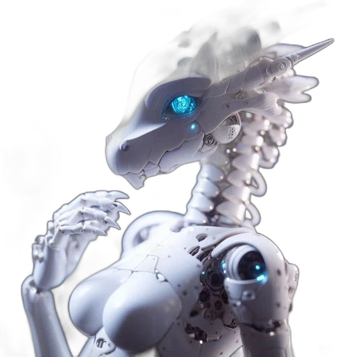 robot, dragon, creature, animal transparent PNG cut-out