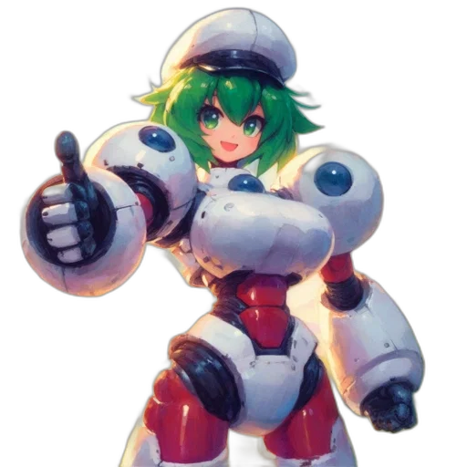 robot, weapon, staff, concept art transparent PNG cut-out