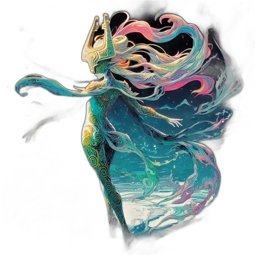 dress, dragon, mask, creature transparent PNG cut-out
