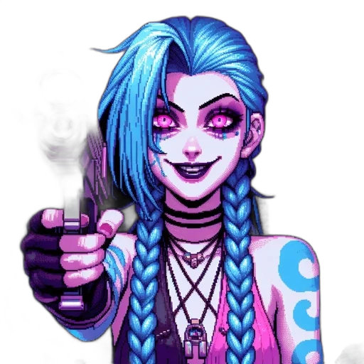 staff, jewelry, cyberpunk, vaporwave transparent PNG cut-out