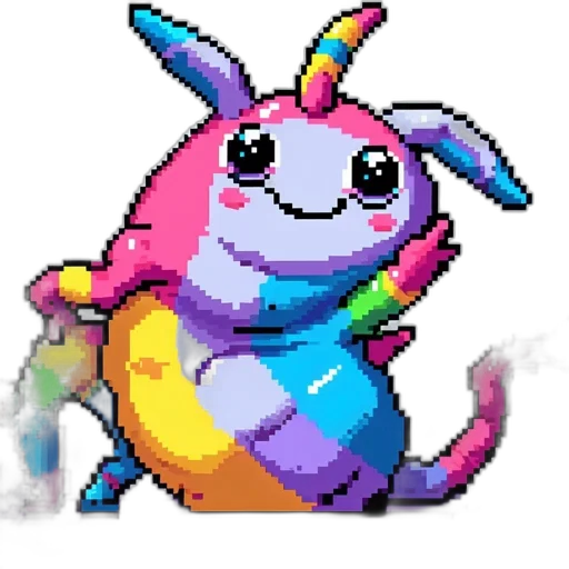 dragon, animal, creature, staff transparent PNG cut-out