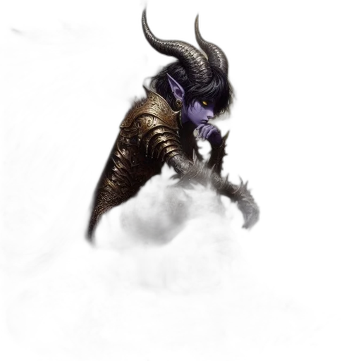 dragon, creature, mask, staff transparent PNG cut-out
