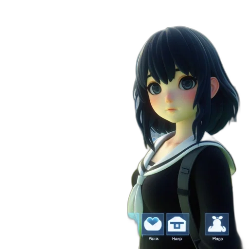 jacket, robot, staff, face transparent PNG cut-out