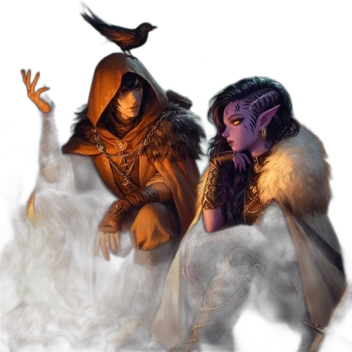 fantasy art, concept art, pixel art, comic book art transparent PNG cut-out