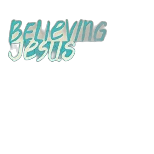 believing, jesus, journey, through transparent PNG cut-out