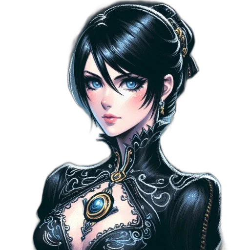 jewelry, staff, dress, face transparent PNG cut-out