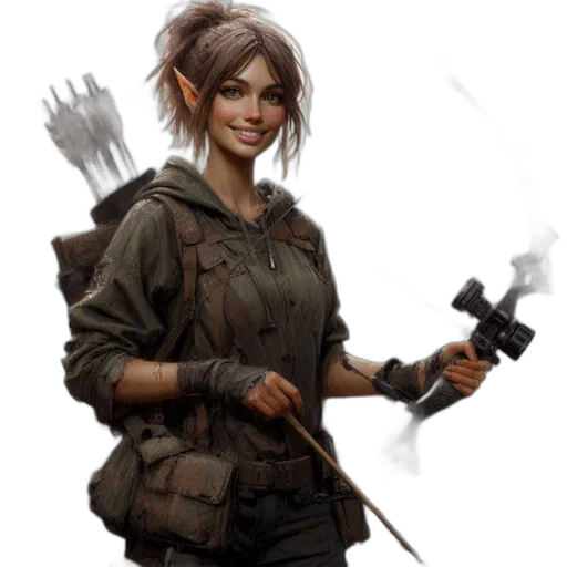 staff, weapon, jacket, concept art transparent PNG cut-out