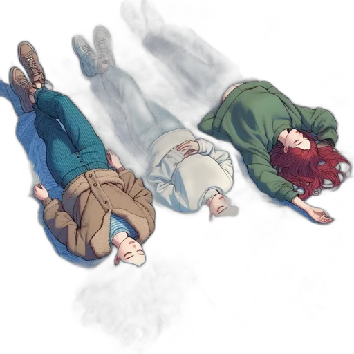 jacket, concept art, watercolor, anime transparent PNG cut-out