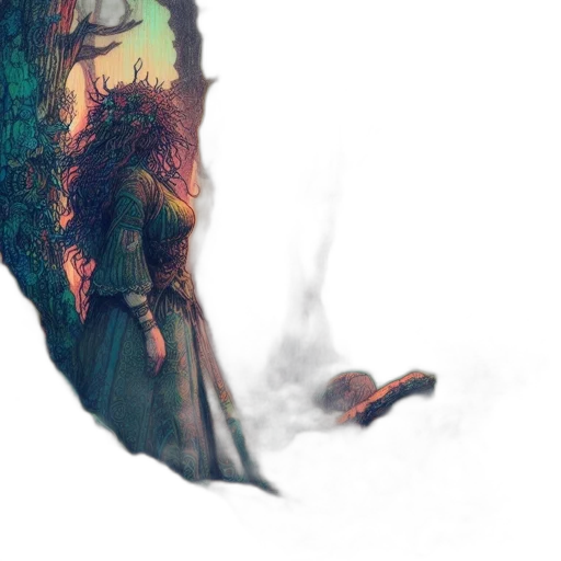dragon, sword, creature, mask transparent PNG cut-out
