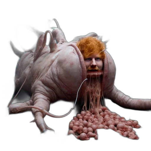 creature, animal, food, concept art transparent PNG cut-out