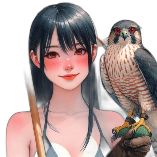staff, animal, jewelry, fantasy art transparent PNG cut-out