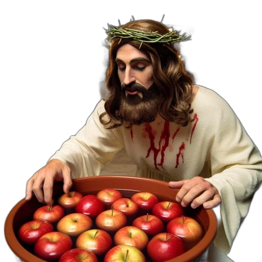 food, photorealistic, halloween-like, gathering transparent PNG cut-out