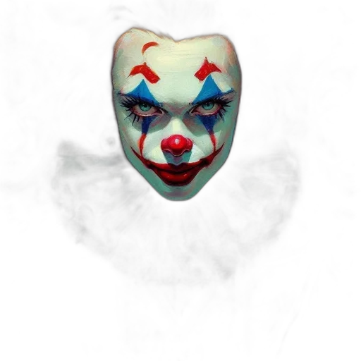 mask, face, creature, crown transparent PNG cut-out