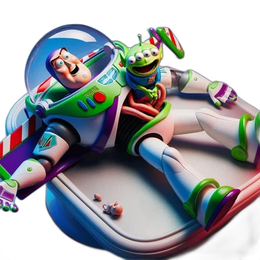 robot, car, 3d render, concept art transparent PNG cut-out