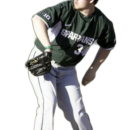 photorealistic, cartoon, baseball, player transparent PNG cut-out