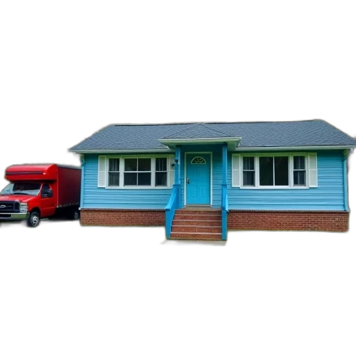 building, car, 3d render, photorealistic transparent PNG cut-out
