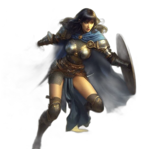 sword, weapon, staff, fantasy art transparent PNG cut-out