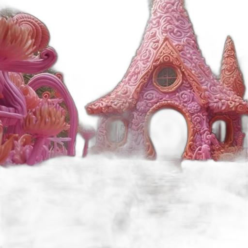 3d render, concept art, fantasy art, underwater transparent PNG cut-out