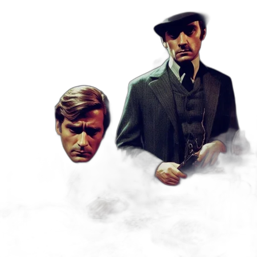 hat, face, concept art, comic book art transparent PNG cut-out