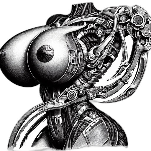 robot, jewelry, weapon, mask transparent PNG cut-out