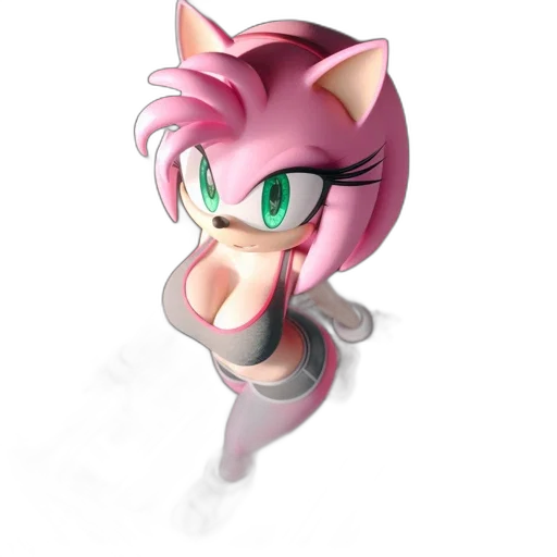 staff, animal, creature, 3d render transparent PNG cut-out