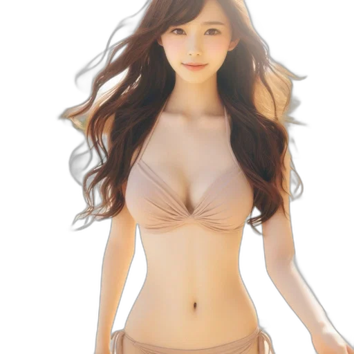 dress, robot, photorealistic, 3d render transparent PNG cut-out