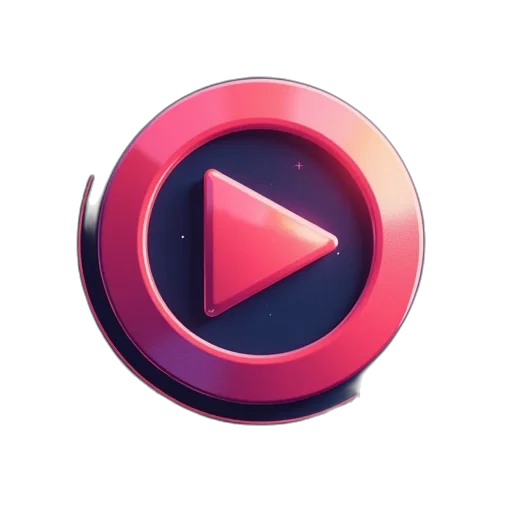 weapon, robot, 3d render, vaporwave transparent PNG cut-out