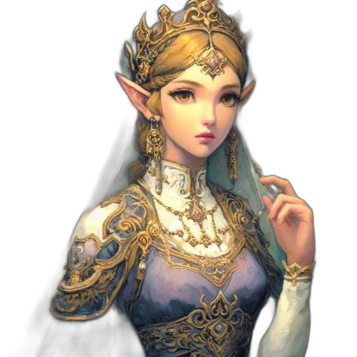crown, staff, jewelry, face transparent PNG cut-out