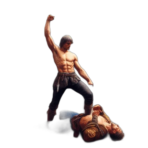 concept art, 3d render, pixel art, photorealistic transparent PNG cut-out