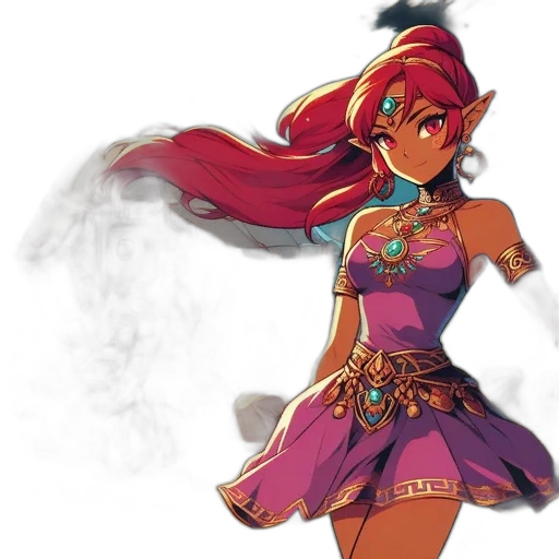 staff, dress, fantasy art, concept art transparent PNG cut-out