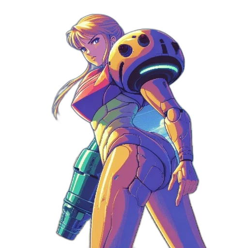 robot, dress, weapon, jacket transparent PNG cut-out