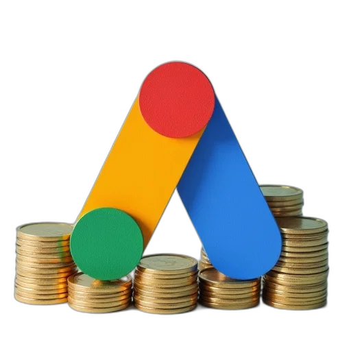google, ads, logo, return transparent PNG cut-out